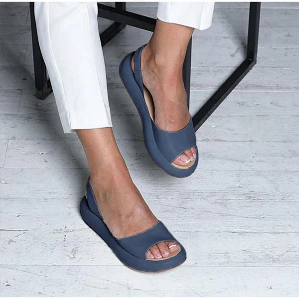 Chic Casual Peep Toe Sandals for Unmatched Comfort