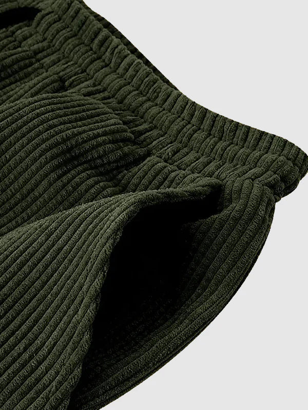 Stylish Corduroy Ensemble