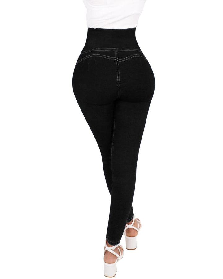 Stylish High-Waisted Stretch Jeans for Ultimate Comfort