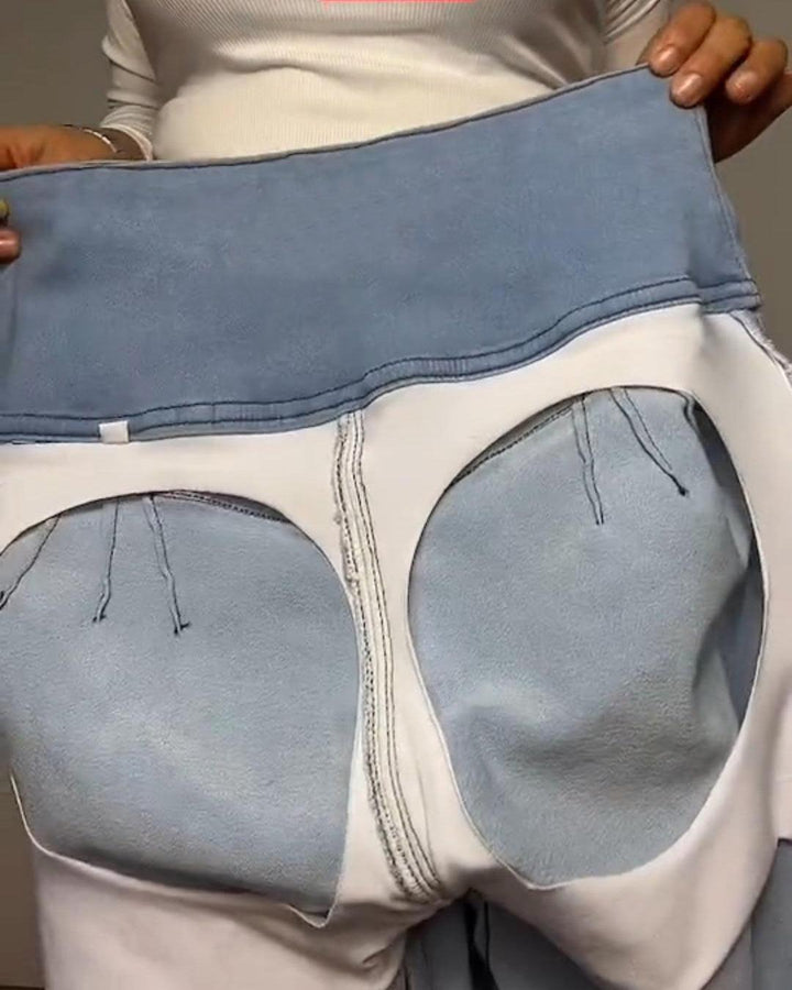 Stylish High-Waisted Stretch Jeans for Ultimate Comfort