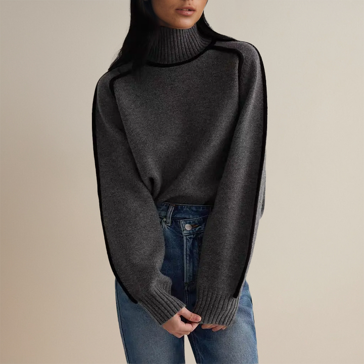 Luxurious Cashmere Turtleneck Sweater for Effortless Elegance