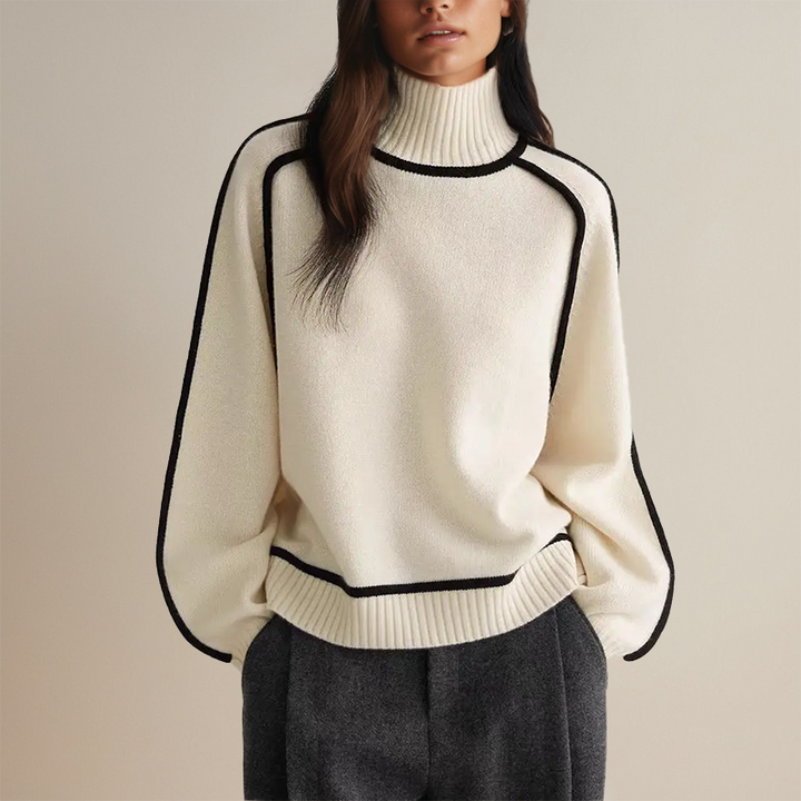 Luxurious Cashmere Turtleneck Sweater for Effortless Elegance