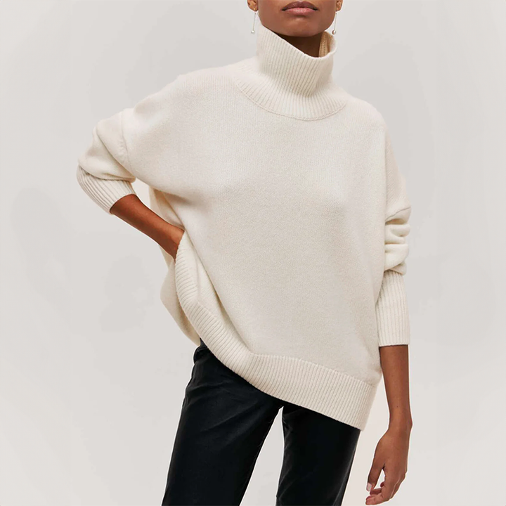 Chic Knit Turtleneck Sweater for Effortless Style