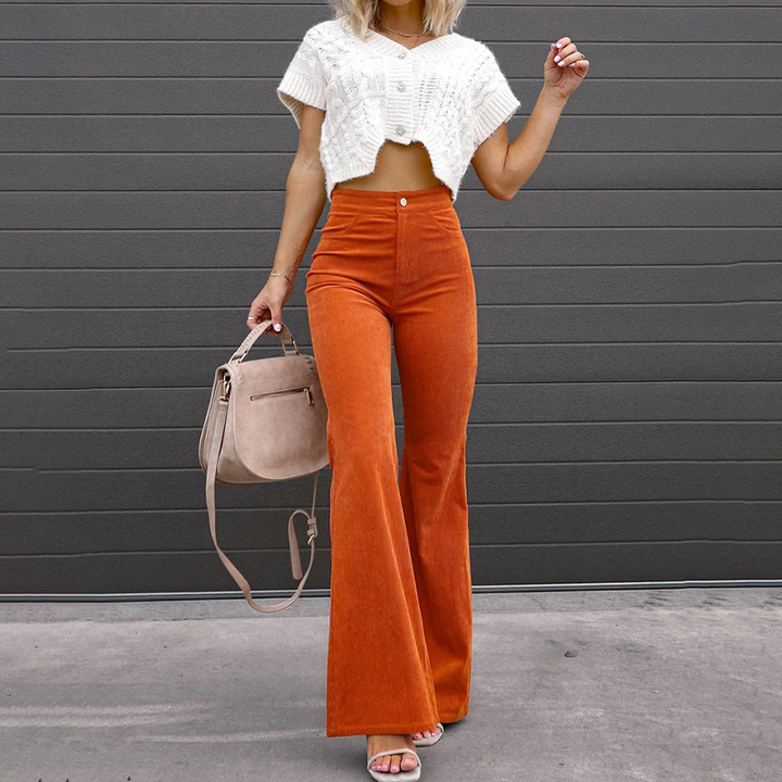 Stylish Flared Trousers