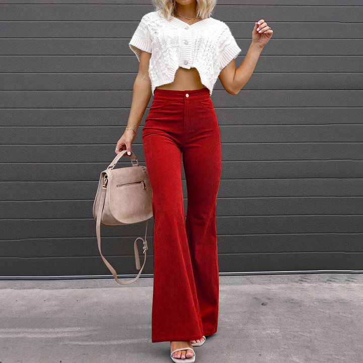 Stylish Flared Trousers