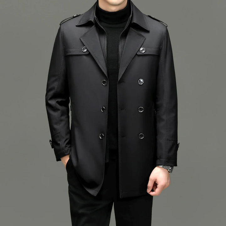 Stylish Men's Trench Coat