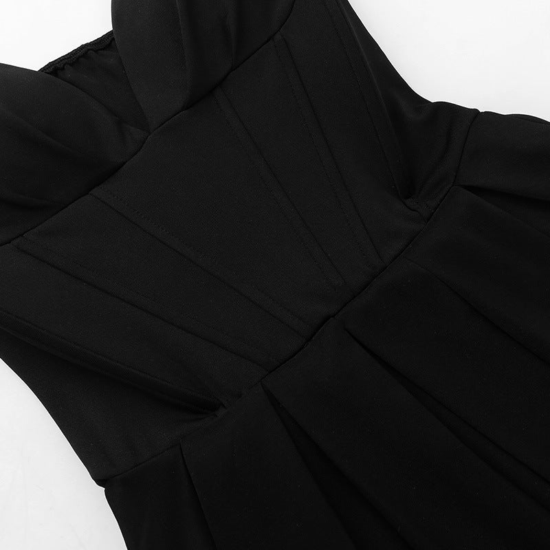 Elegant Black Evening Gown