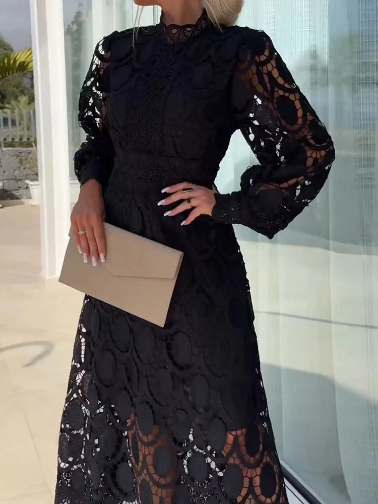Exquisite Lace Elegance Dress