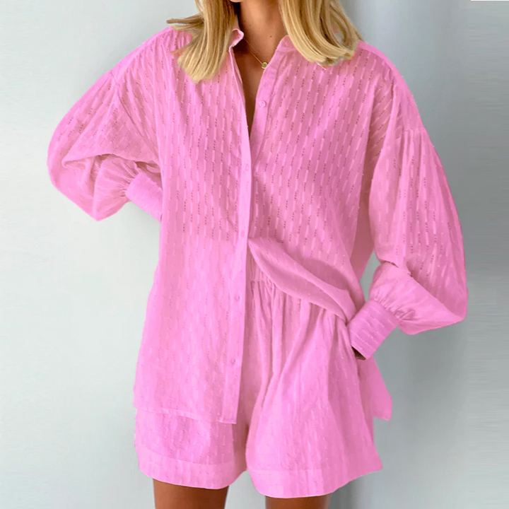 Chic Casual Two-Piece Ensemble