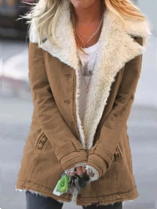 Elevate Your Style with the Women's Cozy Thermal Jacket