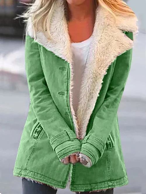 Elevate Your Style with the Women's Cozy Thermal Jacket