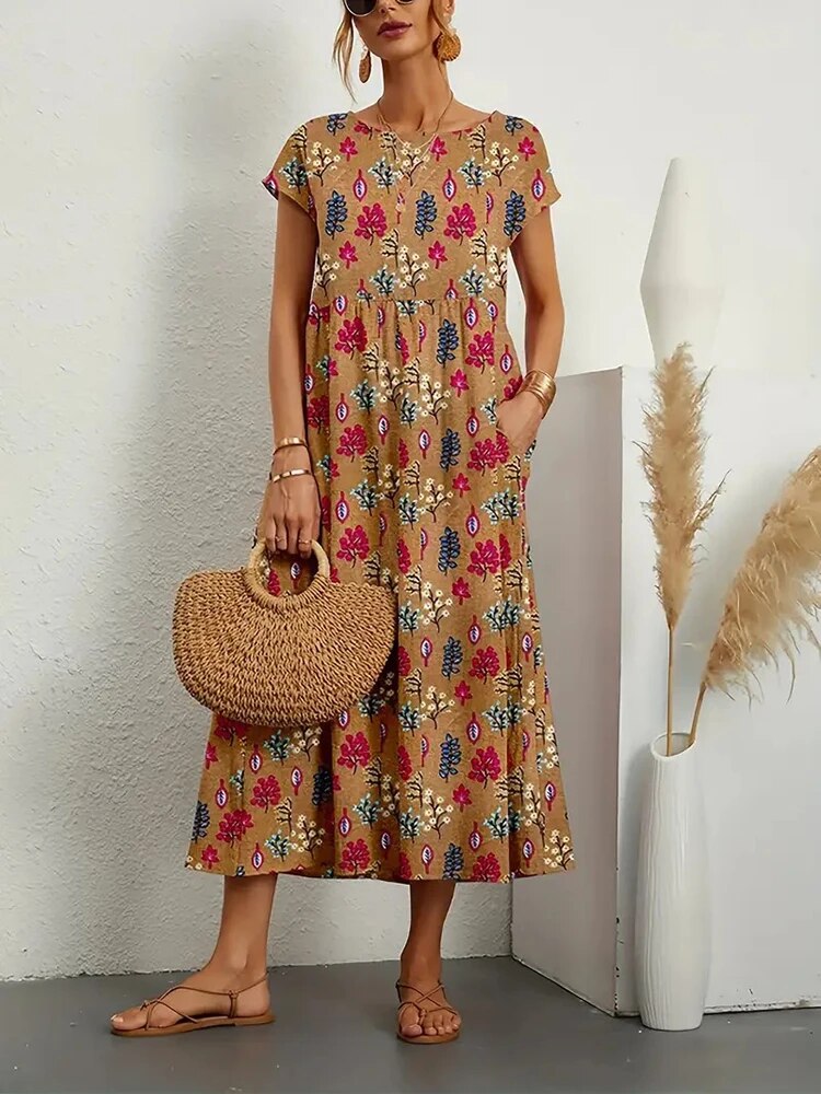 Adorably Cozy Cotton Dress