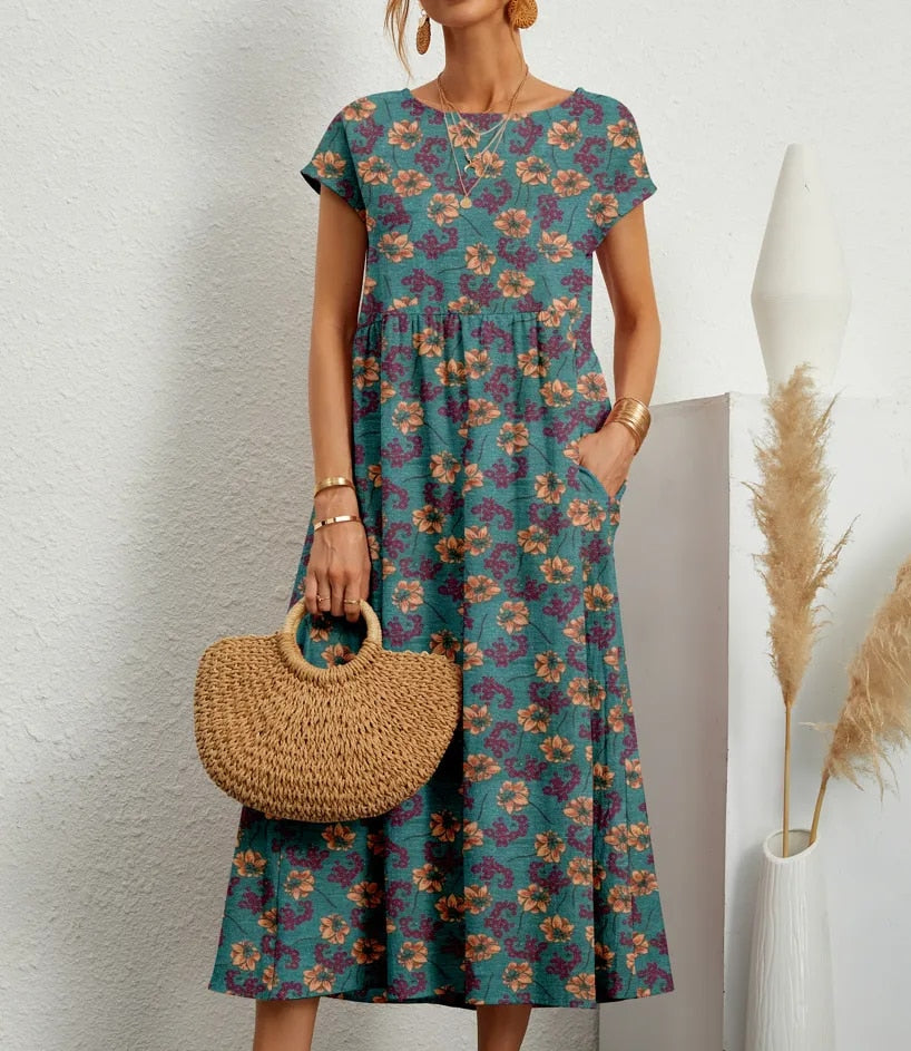 Adorably Cozy Cotton Dress