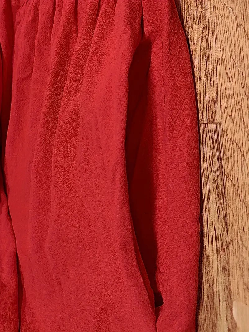 Elegant Flared Maxi Dress