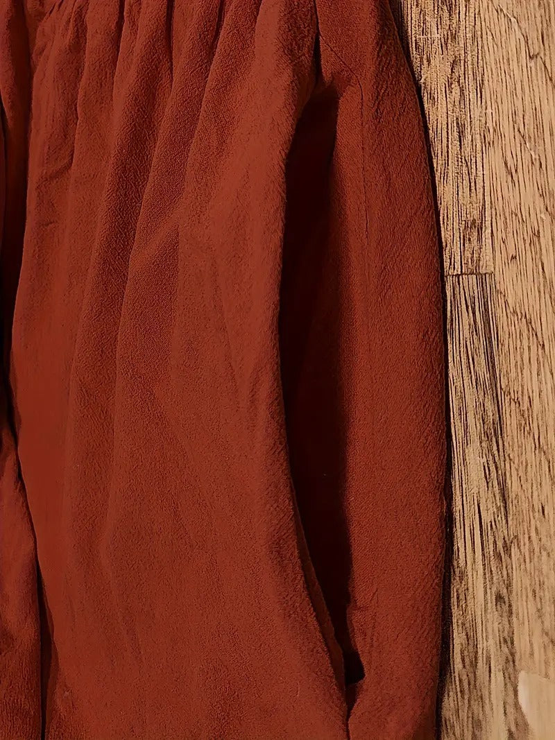 Elegant Flared Maxi Dress