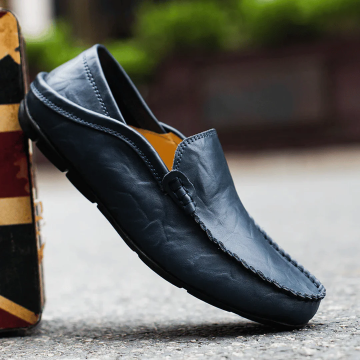 Exquisite Handmade Leather Loafers