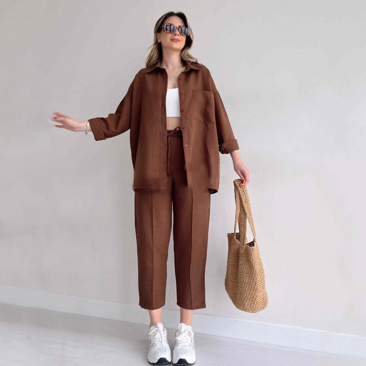 Chic Linen Co-Ord Set for Women