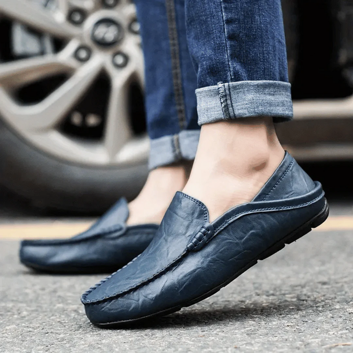 Exquisite Handmade Leather Loafers