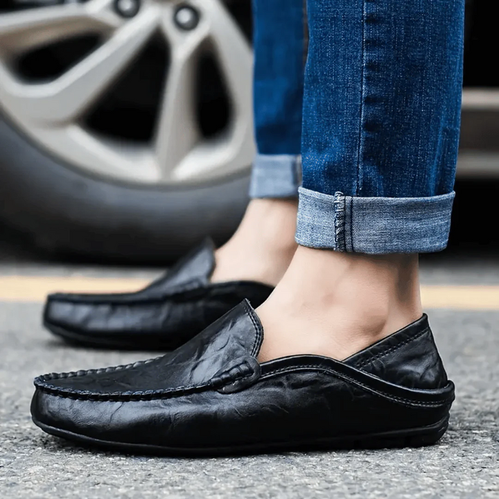 Exquisite Handmade Leather Loafers