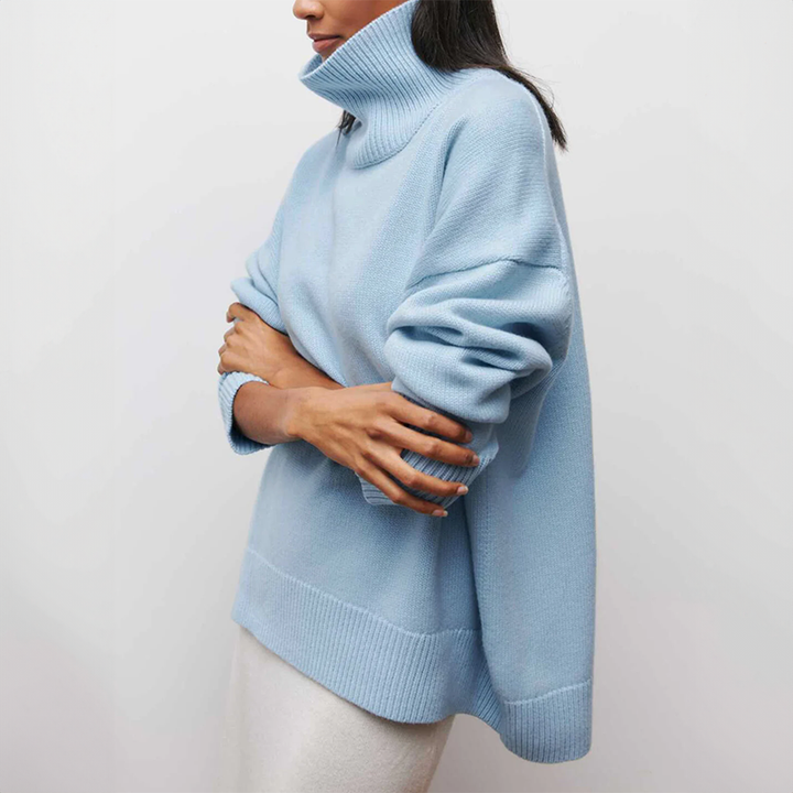 Chic Knit Turtleneck Sweater for Effortless Style