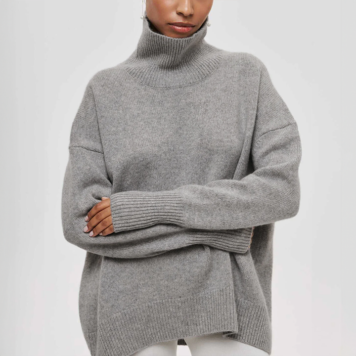 Chic Knit Turtleneck Sweater for Effortless Style