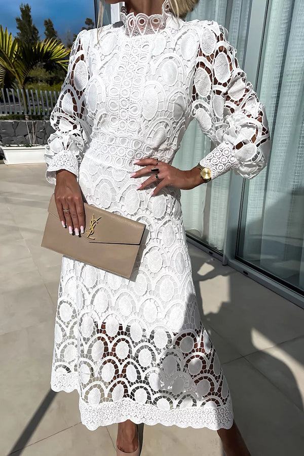 Exquisite Lace Elegance Dress