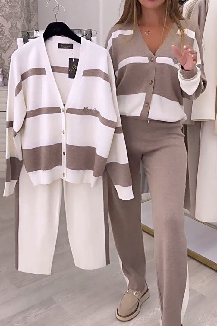 Luxe Two-Piece Wool Sweater Set