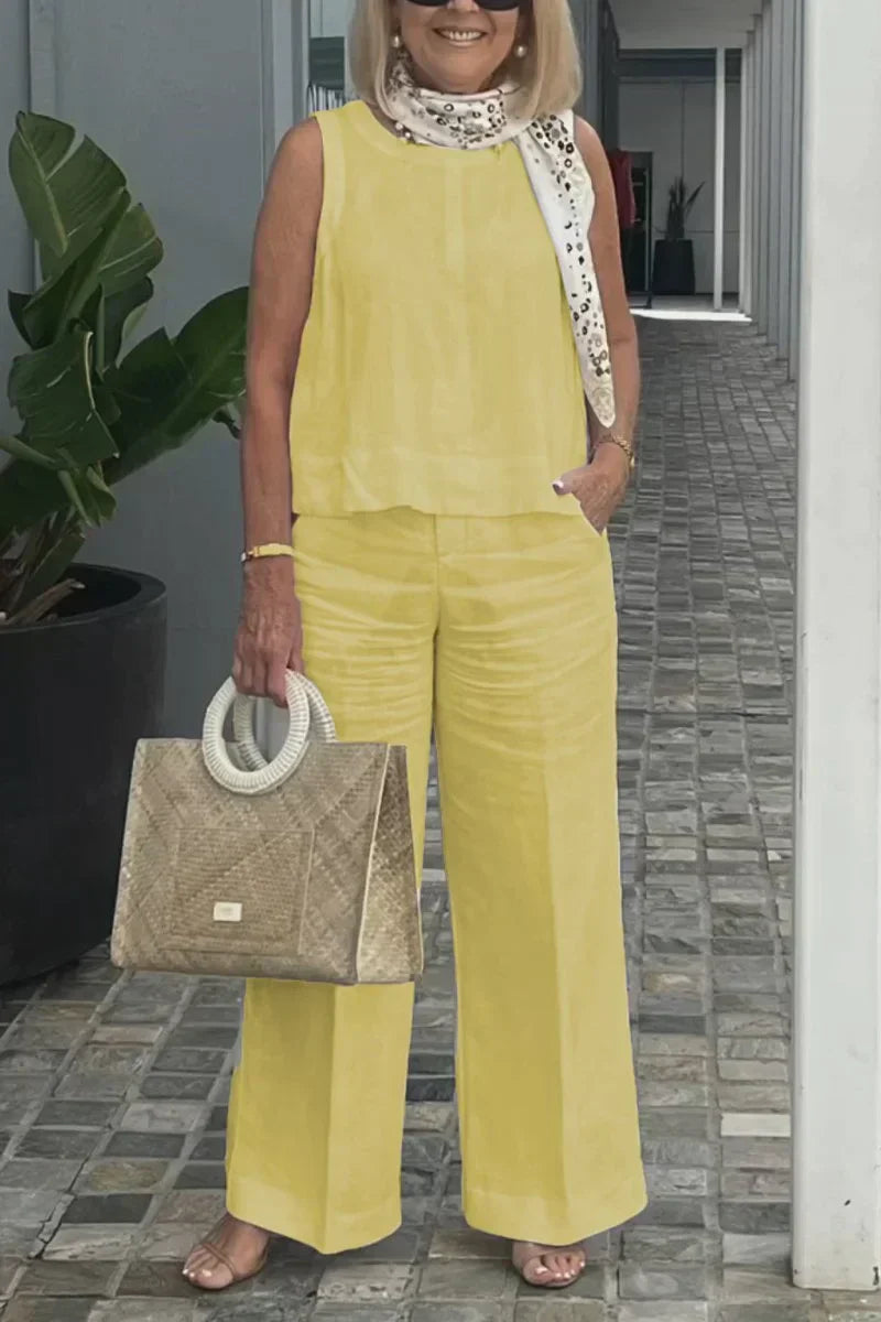 Chic Sleeveless Jumpsuit for Effortless Style