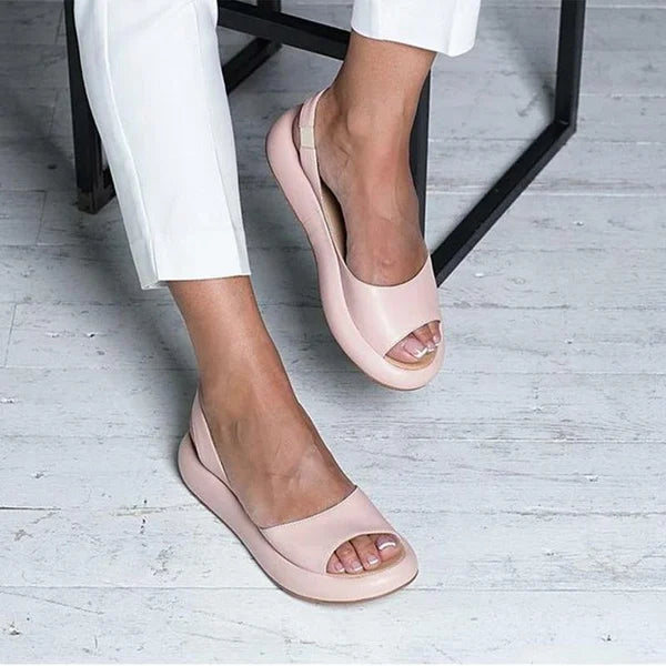 Chic Casual Peep Toe Sandals for Unmatched Comfort