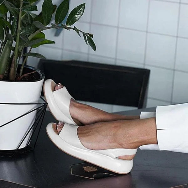 Chic Casual Peep Toe Sandals for Unmatched Comfort