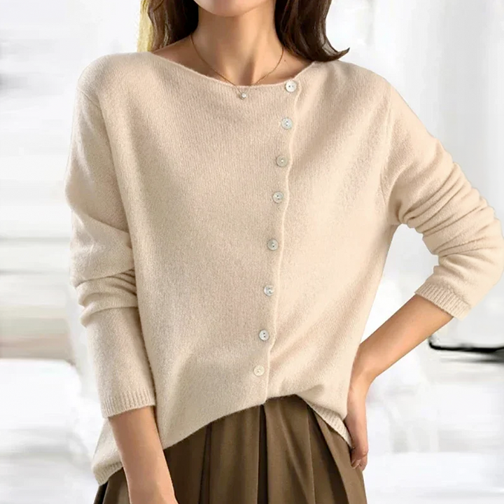 Cozy Chic Button-Up Sweater