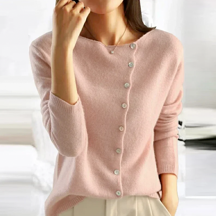 Cozy Chic Button-Up Sweater