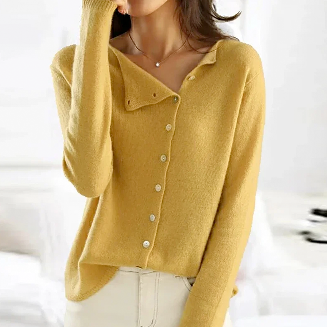 Cozy Chic Button-Up Sweater