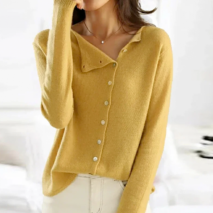 Cozy Chic Button-Up Sweater