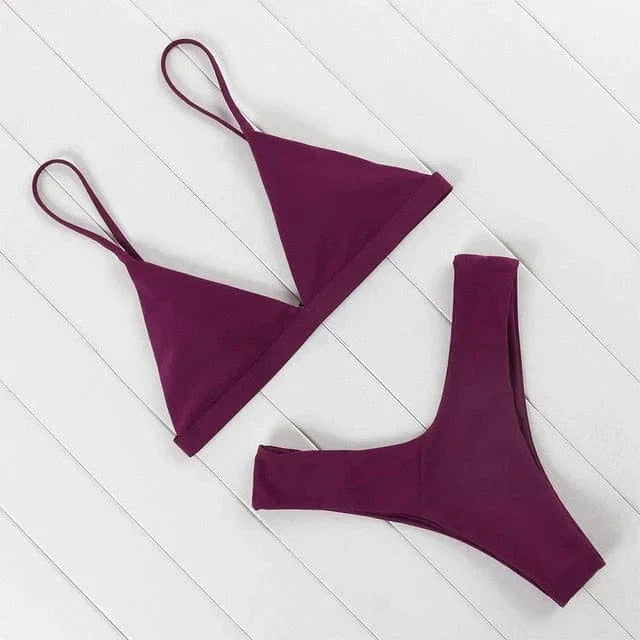 Simple Two-Piece Bikini