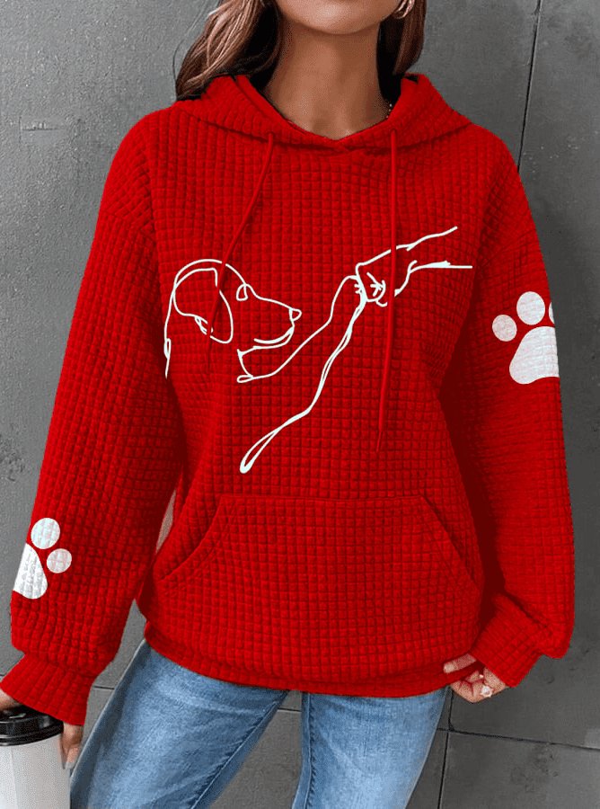 Cozy Fit Puppy Hoodie