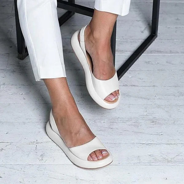 Chic Casual Peep Toe Sandals for Unmatched Comfort