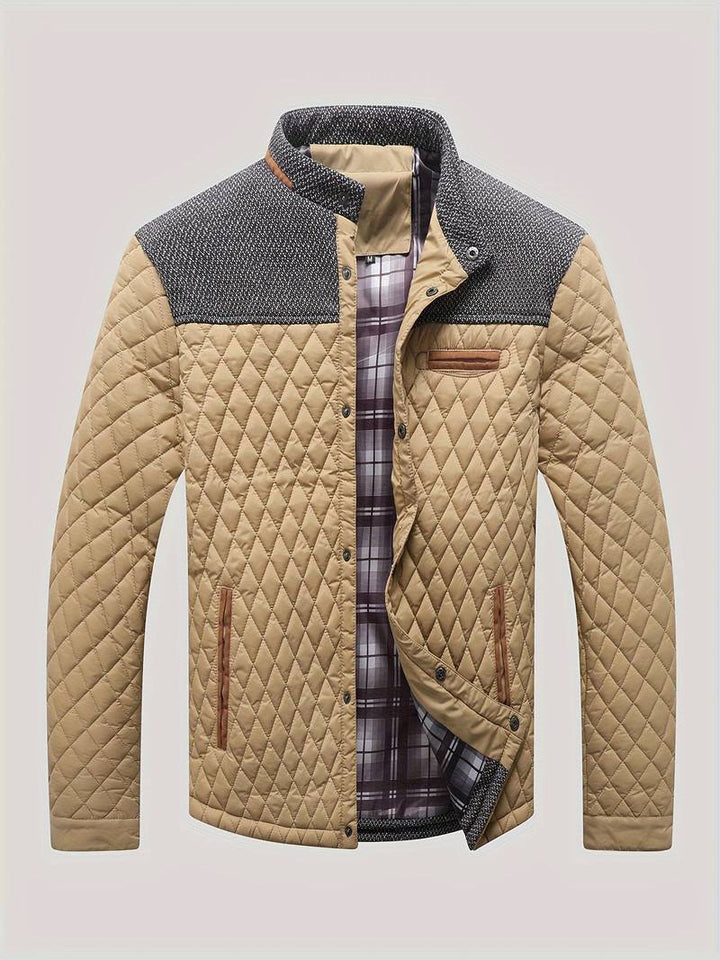 Stylish Windproof Quilted Jacket for Ultimate Comfort
