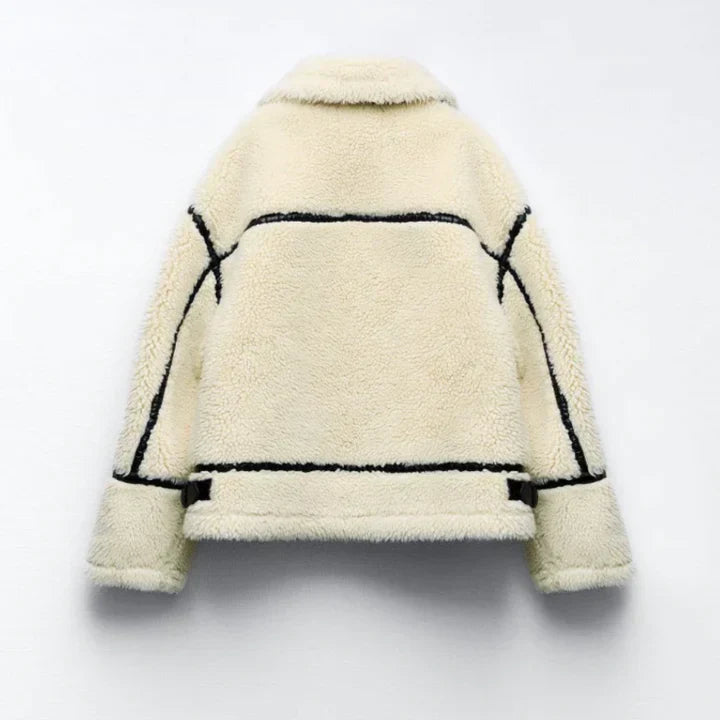 Cozy Teddy Fleece Zip-Up Jacket