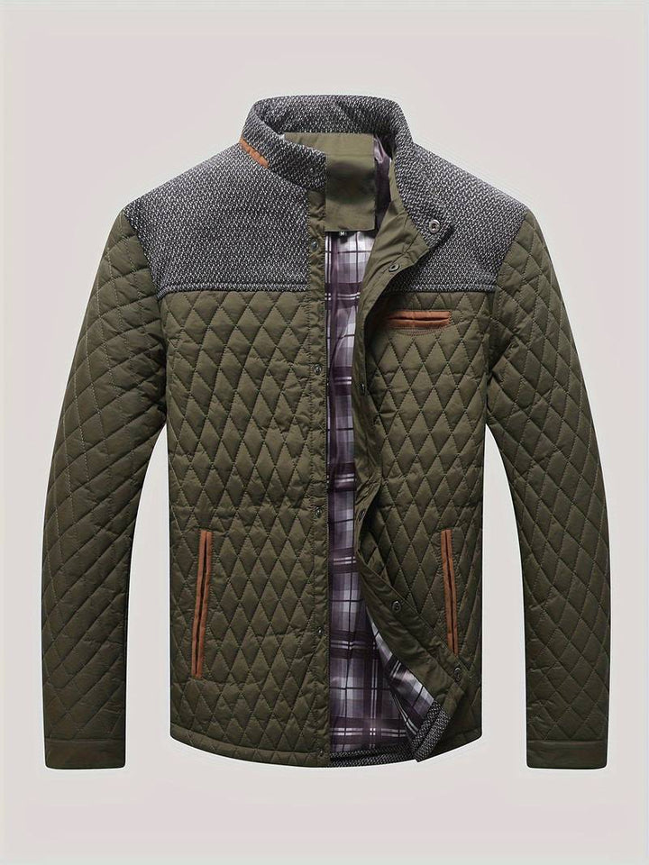 Stylish Windproof Quilted Jacket for Ultimate Comfort