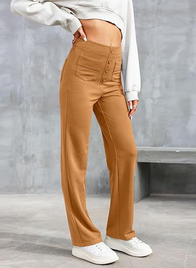 High-Waist Elegance Trousers