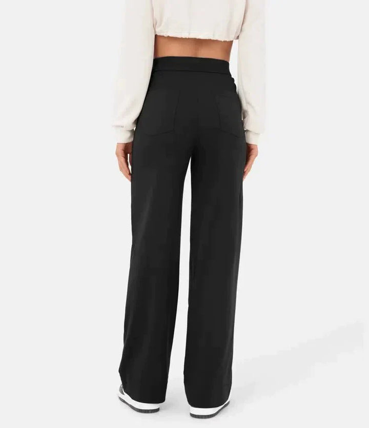High-Waist Elegance Trousers
