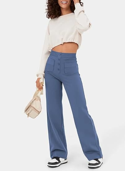 High-Waist Elegance Trousers