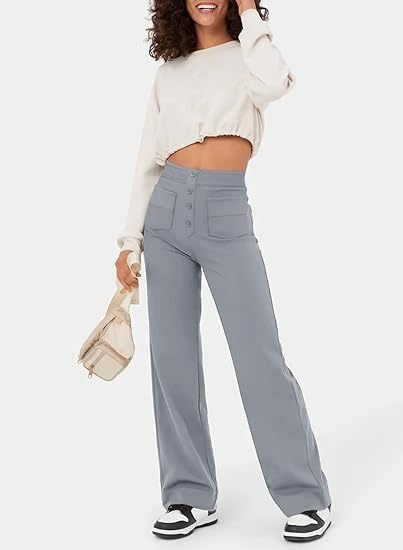 High-Waist Elegance Trousers