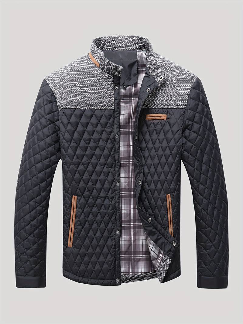 Stylish Windproof Quilted Jacket for Ultimate Comfort