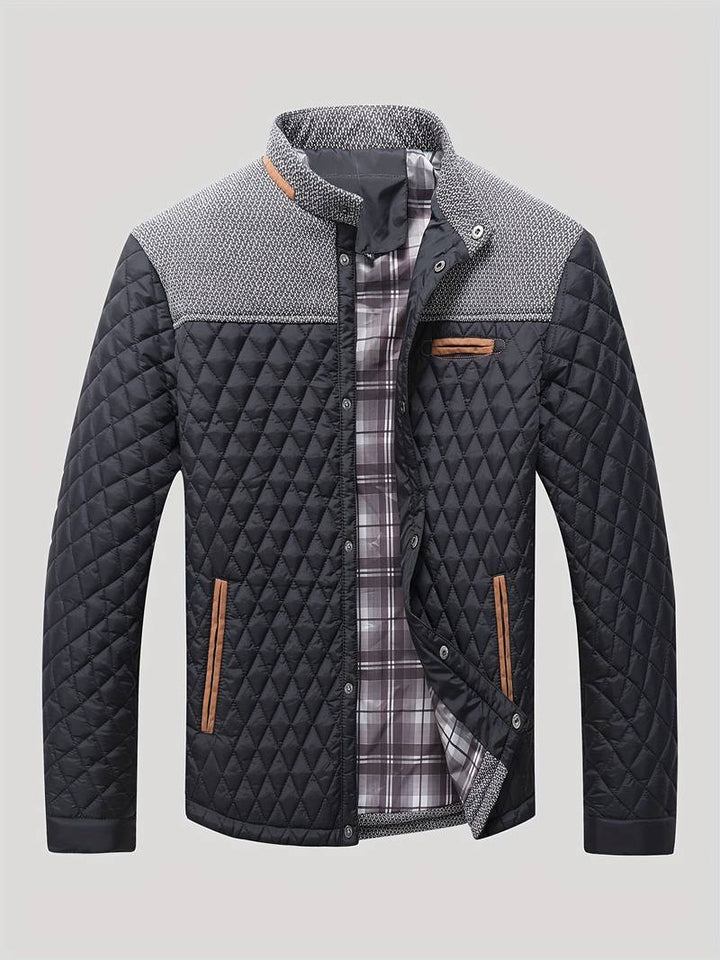 Stylish Windproof Quilted Jacket for Ultimate Comfort
