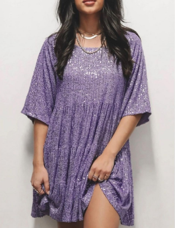 Dazzling Sequin Mini Dress for a Glamorous Night Out