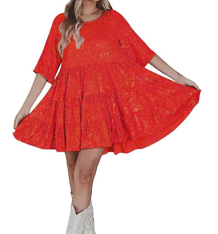Dazzling Sequin Mini Dress for a Glamorous Night Out