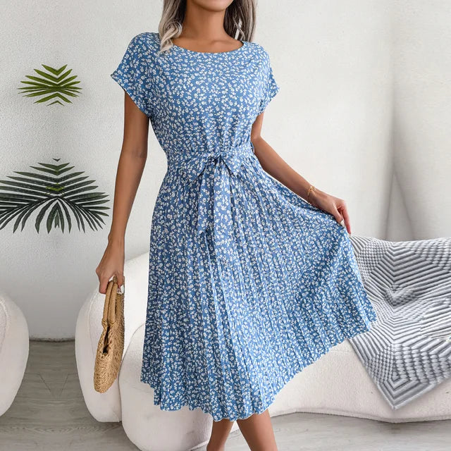 Graceful Floral Elegance Dress