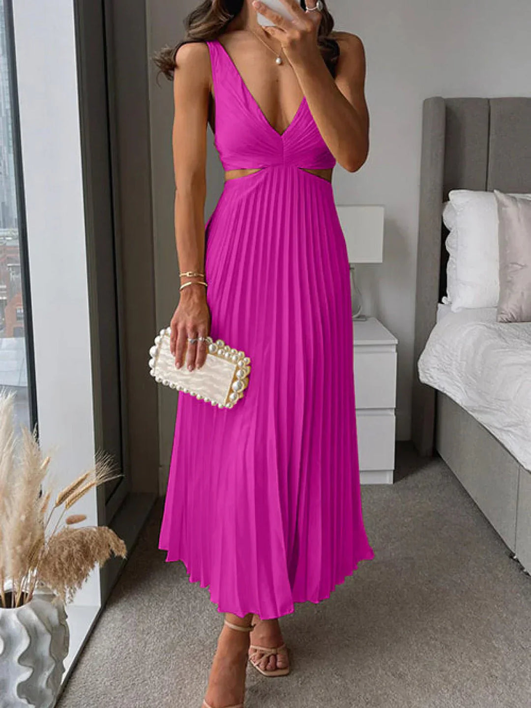 Luxurious Satin Dress for Effortless Elegance